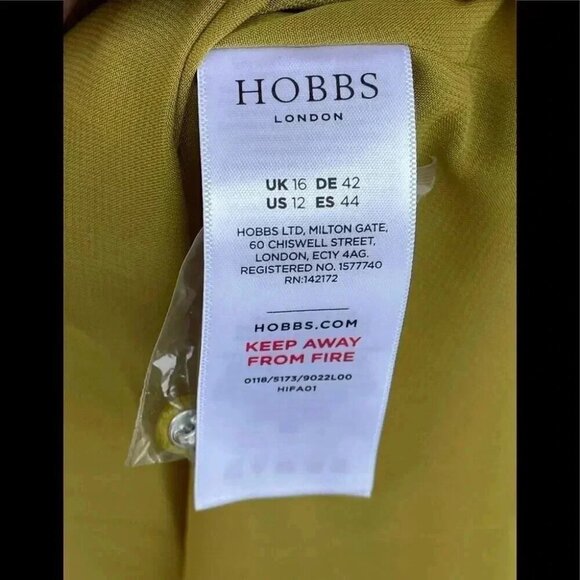 HOBBS LONDON EMBER DRESS 12 - Picture 12 of 16